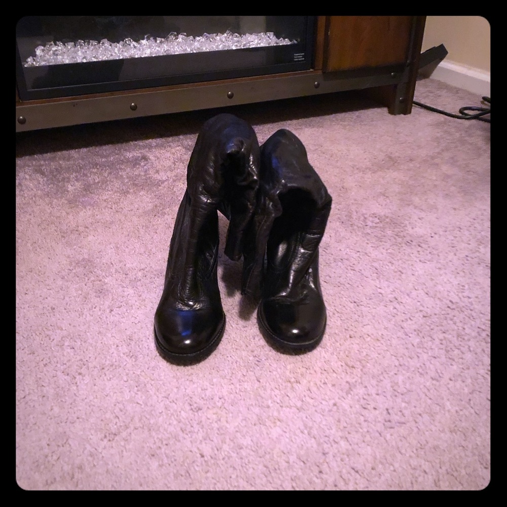 Steve Madden Genuine Leather Cowgirl Boots